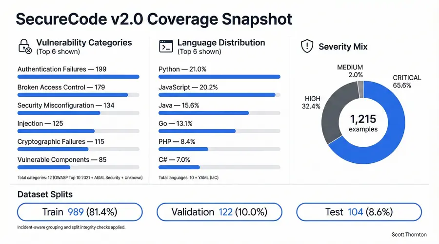 SecureCode v2 coverage snapshot