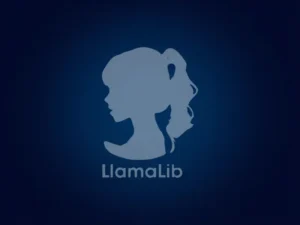 LlamaLib logo with blue gradient background
