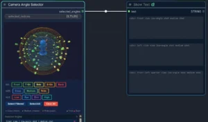 A screenshot of ComfyUI_cameraangleselector by NickPittas