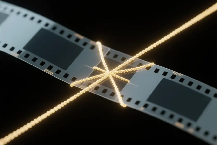 Video tap joined with golden string