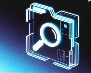 A representation of a ComfyUI PromptHistory node with polished chrome and translucent glass panels.