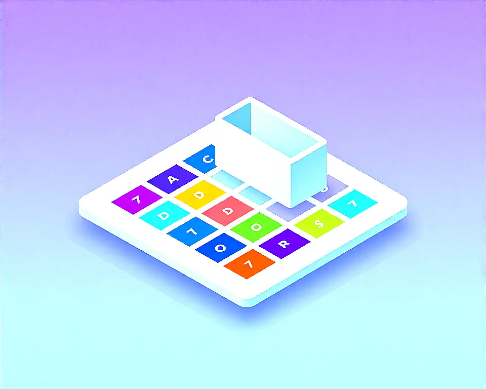 Close up object of a luminous interactive preset gallery node.